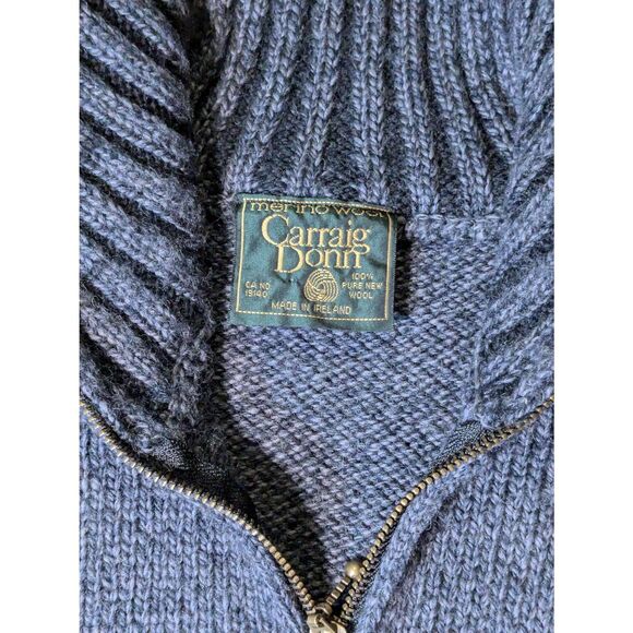 Carriage Donn pure Irish wool sweater. Size L - Picture 6 of 8
